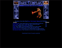 Tablet Screenshot of darktemplarz.com